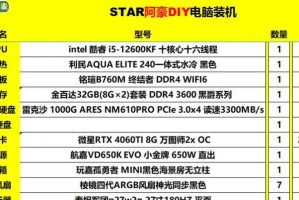 探索4000元左右台式电脑的组装配置单（质优价廉，精心选择硬件打造出性价比最高的台式电脑）